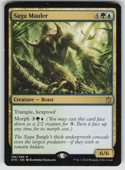 2014 Khans of Tarkir 196 Sagu Mauler