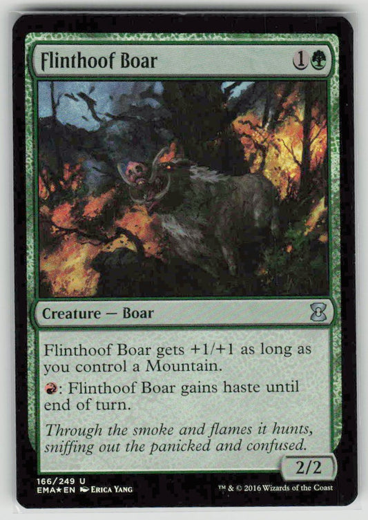 2016 Eternal Masters 166 Flinthoof Boar