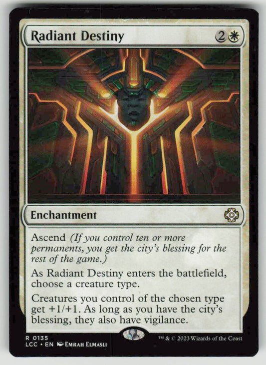2023 The Lost Caverns of Ixalan Commander 135 Radiant Destiny