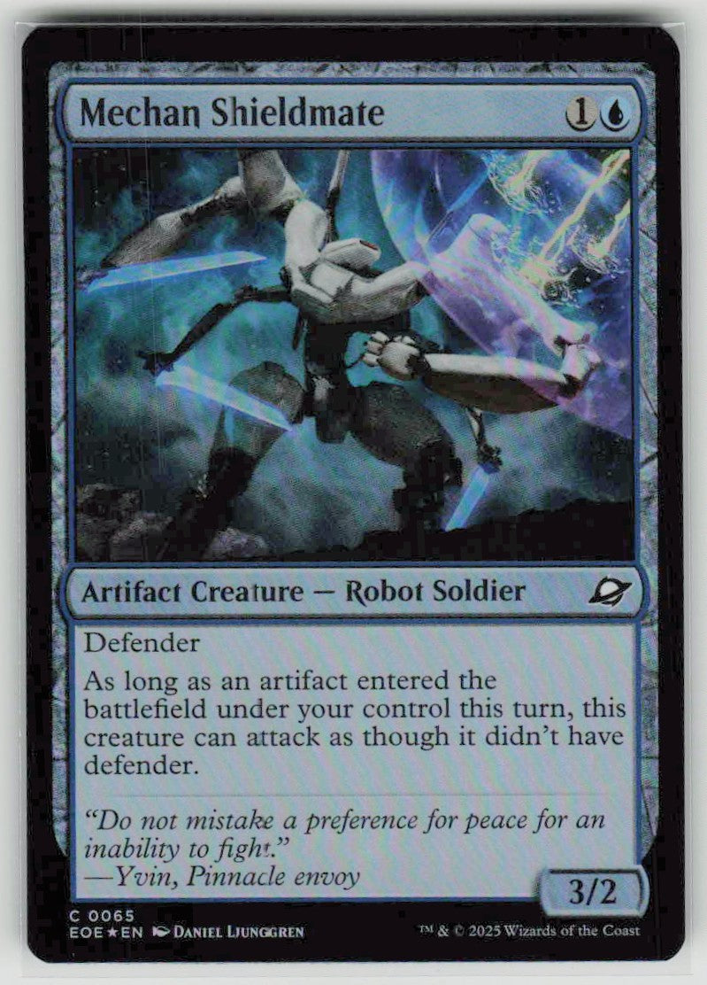 2025 Edge of Eternities 65 Mechan Shieldmate