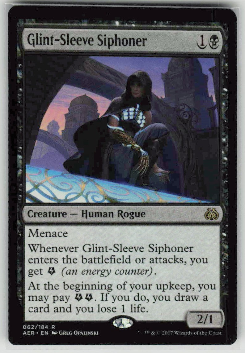 2017 Aether Revolt 62 Glint-Sleeve Siphoner