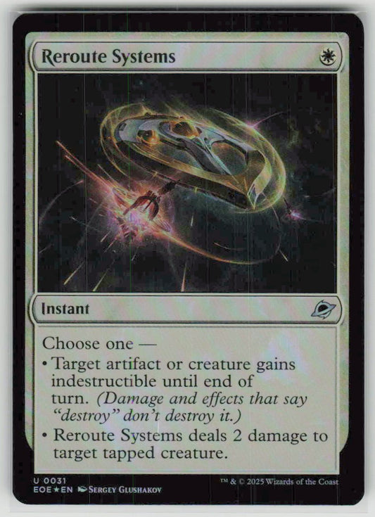 2025 Edge of Eternities 31 Reroute Systems