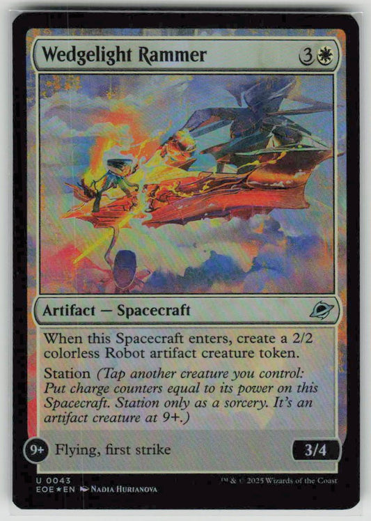 2025 Edge of Eternities 43 Wedgelight Rammer