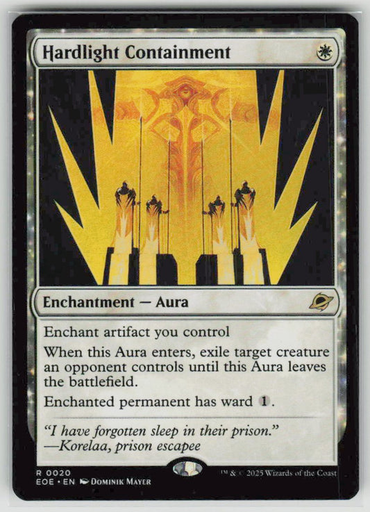 2025 Edge of Eternities 20 Hardlight Containment