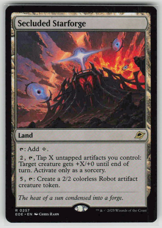 2025 Edge of Eternities 257 Secluded Starforge