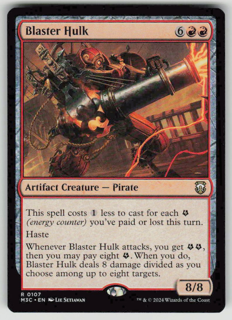 2024 Modern Horizons 3 Commander 107 Blaster Hulk