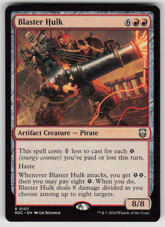 2024 Modern Horizons 3 Commander 107 Blaster Hulk