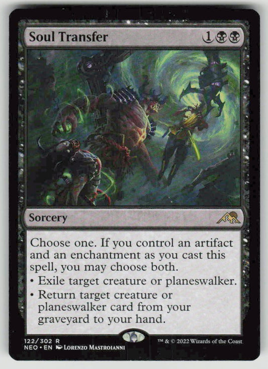 2022 Kamigawa: Neon Dynasty 122 Soul Transfer