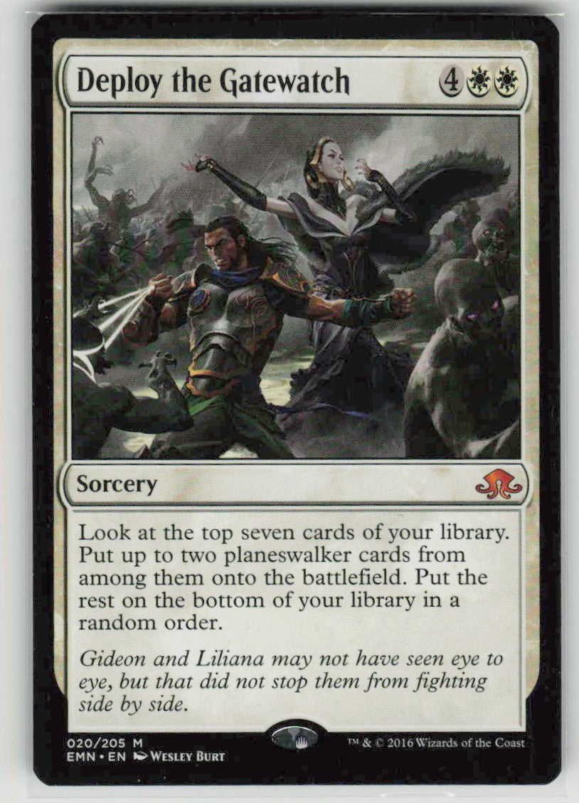 2016 Eldritch Moon 20 Deploy the Gatewatch