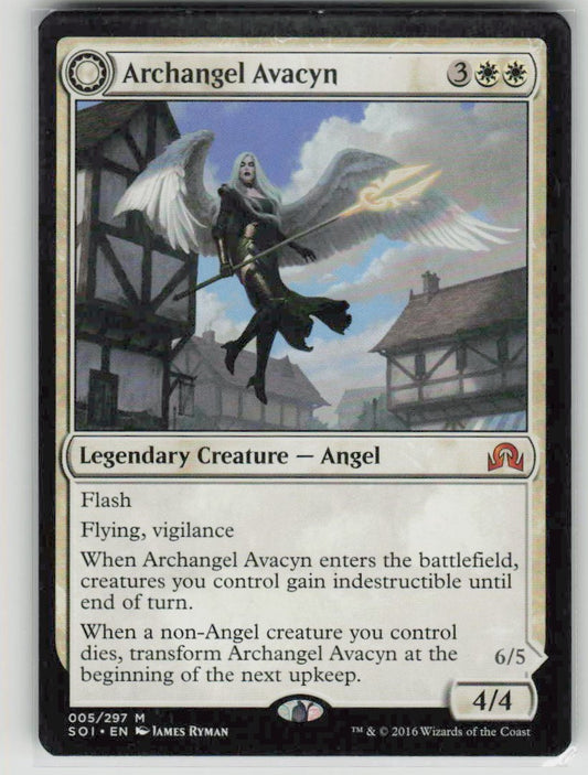 2016 Shadows over Innistrad 5 Archangel Avacyn // Avacyn, the Purifier