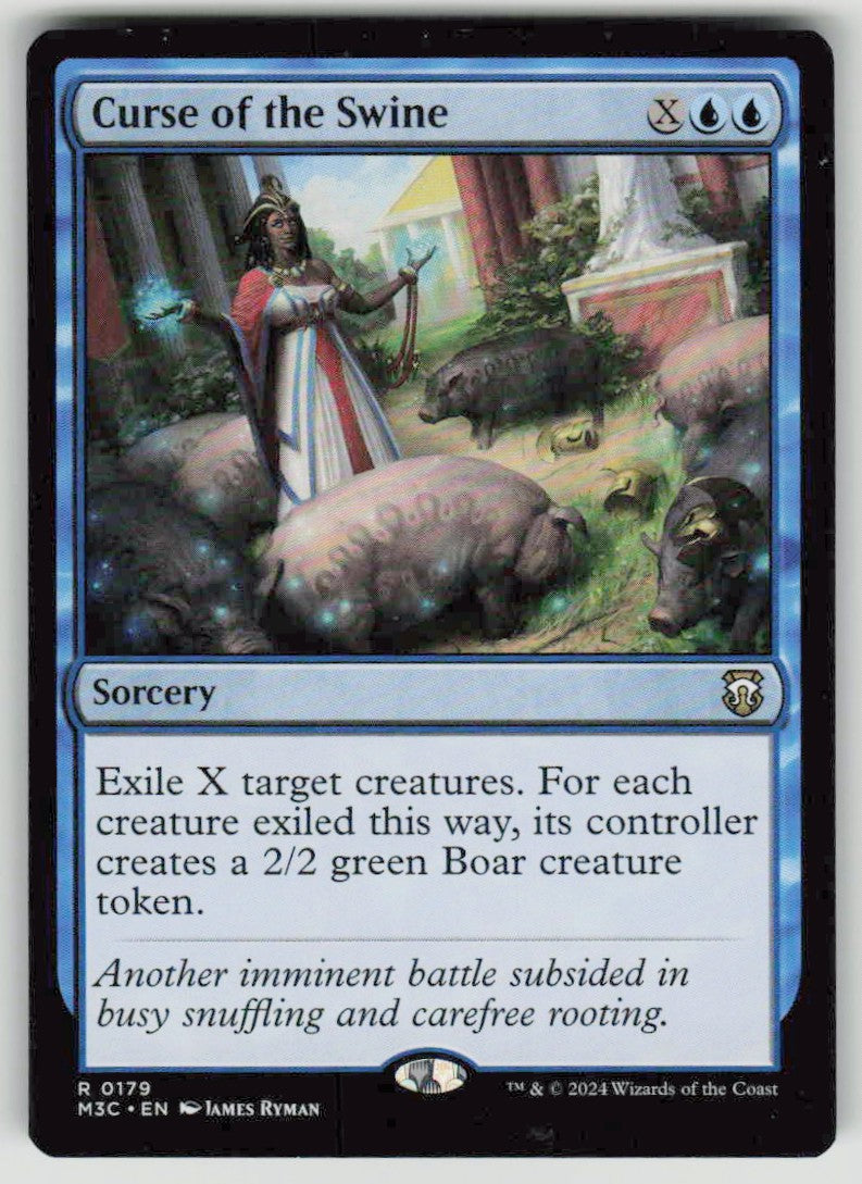 2024 Modern Horizons 3 Commander 179 Curse of the Swine