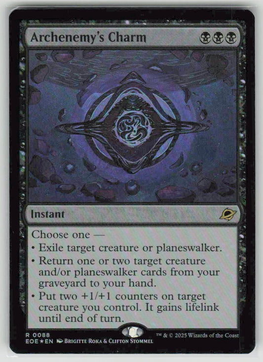 2025 Edge of Eternities 88 Archenemy's Charm