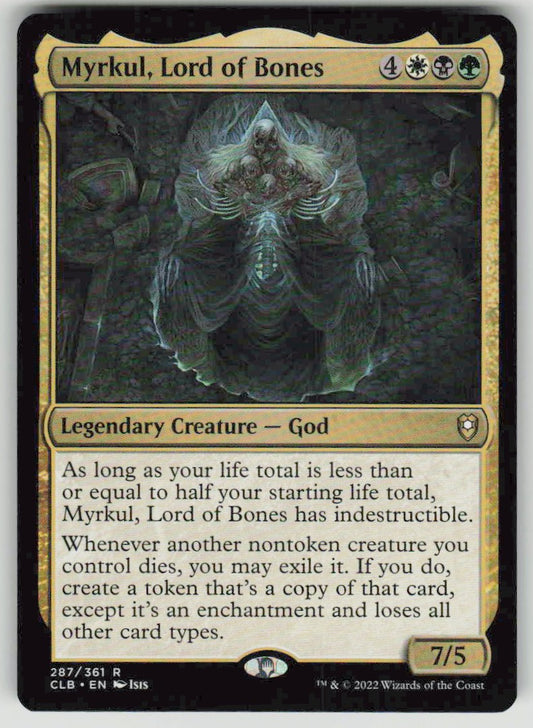 2022 Commander Legends: Battle for Baldur's Gate 287 Myrkul, Lord of Bones