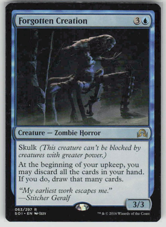 2016 Shadows over Innistrad 63 Forgotten Creation