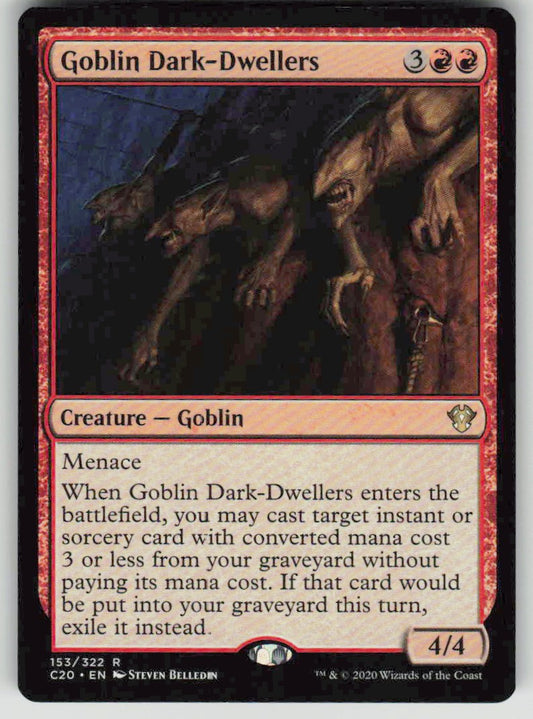 2020 Commander 2020 153 Goblin Dark-Dwellers