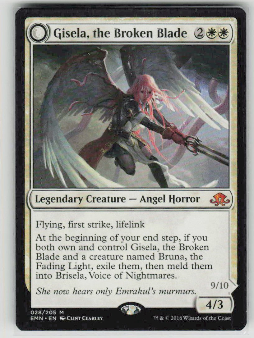 2016 Eldritch Moon 28 Gisela, the Broken Blade