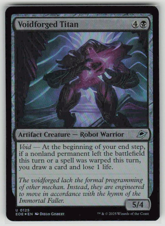 2025 Edge of Eternities 125 Voidforged Titan