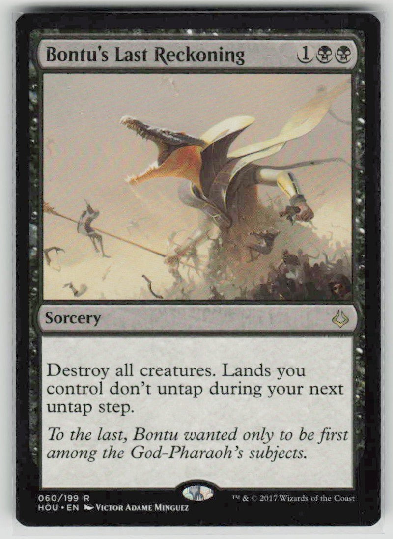 2017 Hour of Devastation 60 Bontu's Last Reckoning