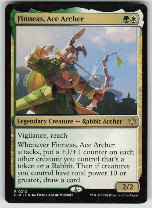 2024 Bloomburrow 212 Finneas, Ace Archer