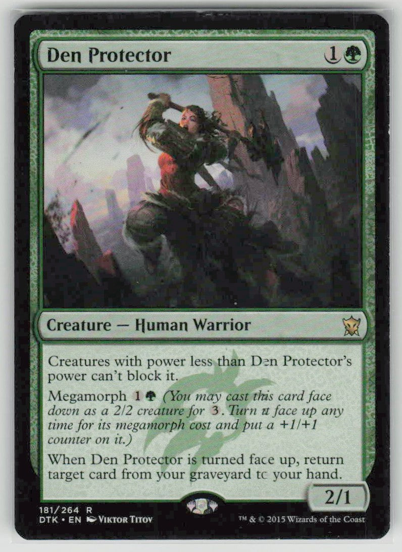 2015 Dragons of Tarkir 181 Den Protector