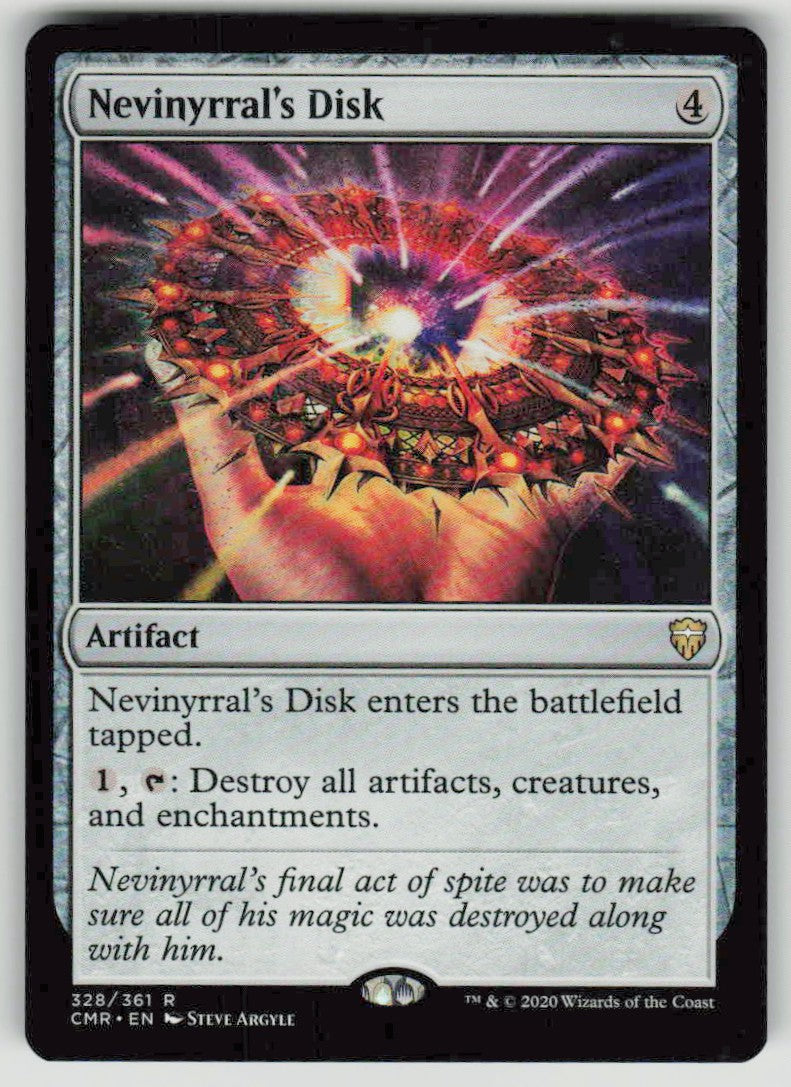 2020 Commander Legends 328 Nevinyrral's Disk