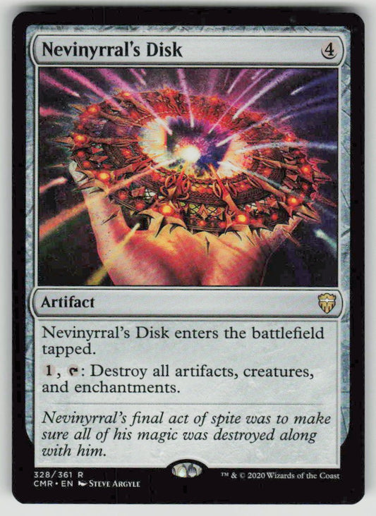 2020 Commander Legends 328 Nevinyrral's Disk