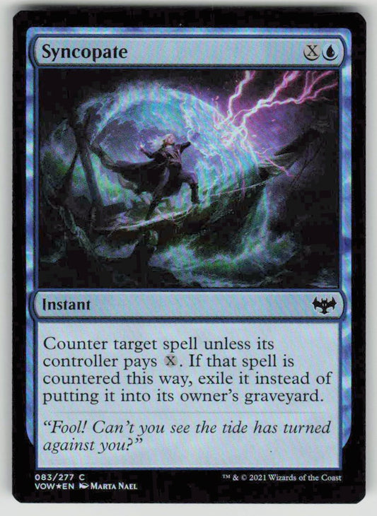 2021 Innistrad: Crimson Vow 83 Syncopate