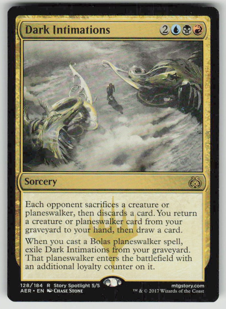 2017 Aether Revolt 128 Dark Intimations