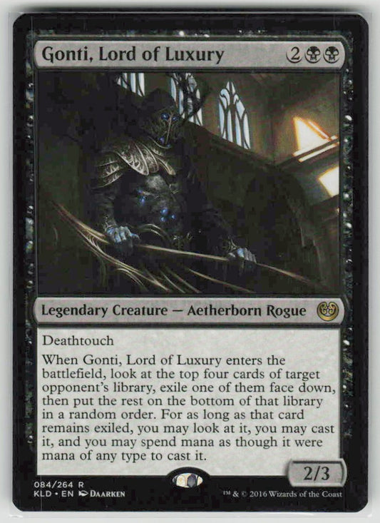 2016 Kaladesh 84 Gonti, Lord of Luxury