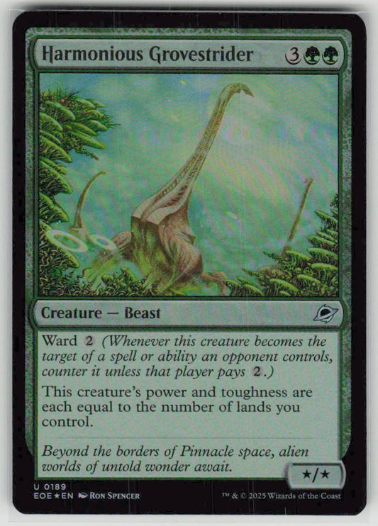2025 Edge of Eternities 189 Harmonious Grovestrider