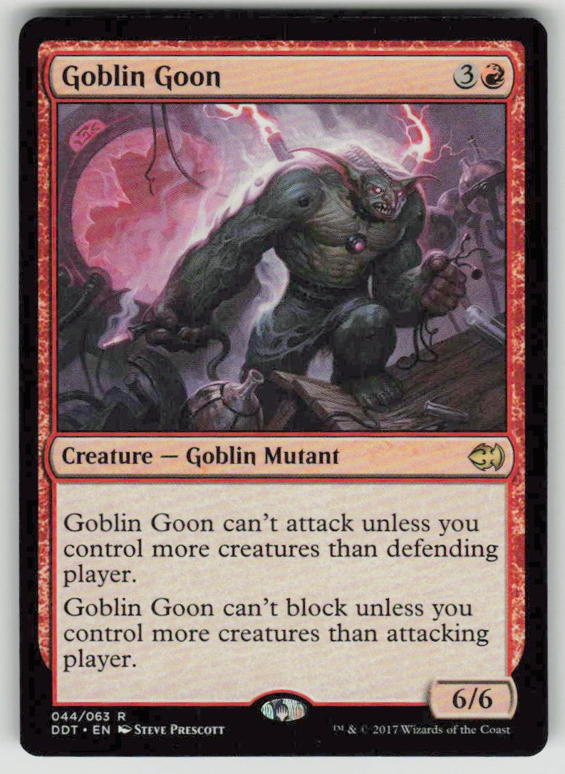 2017 Duel Decks: Merfolk vs. Goblins 44 Goblin Goon
