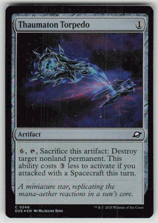 2025 Edge of Eternities 246 Thaumaton Torpedo