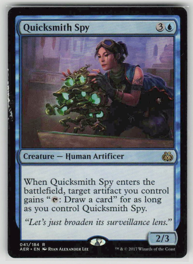 2017 Aether Revolt 41 Quicksmith Spy
