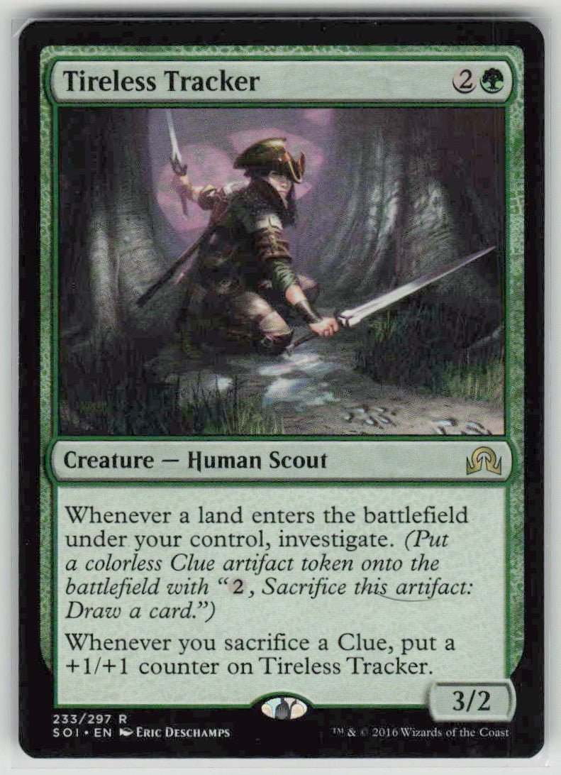 2016 Shadows over Innistrad 233 Tireless Tracker
