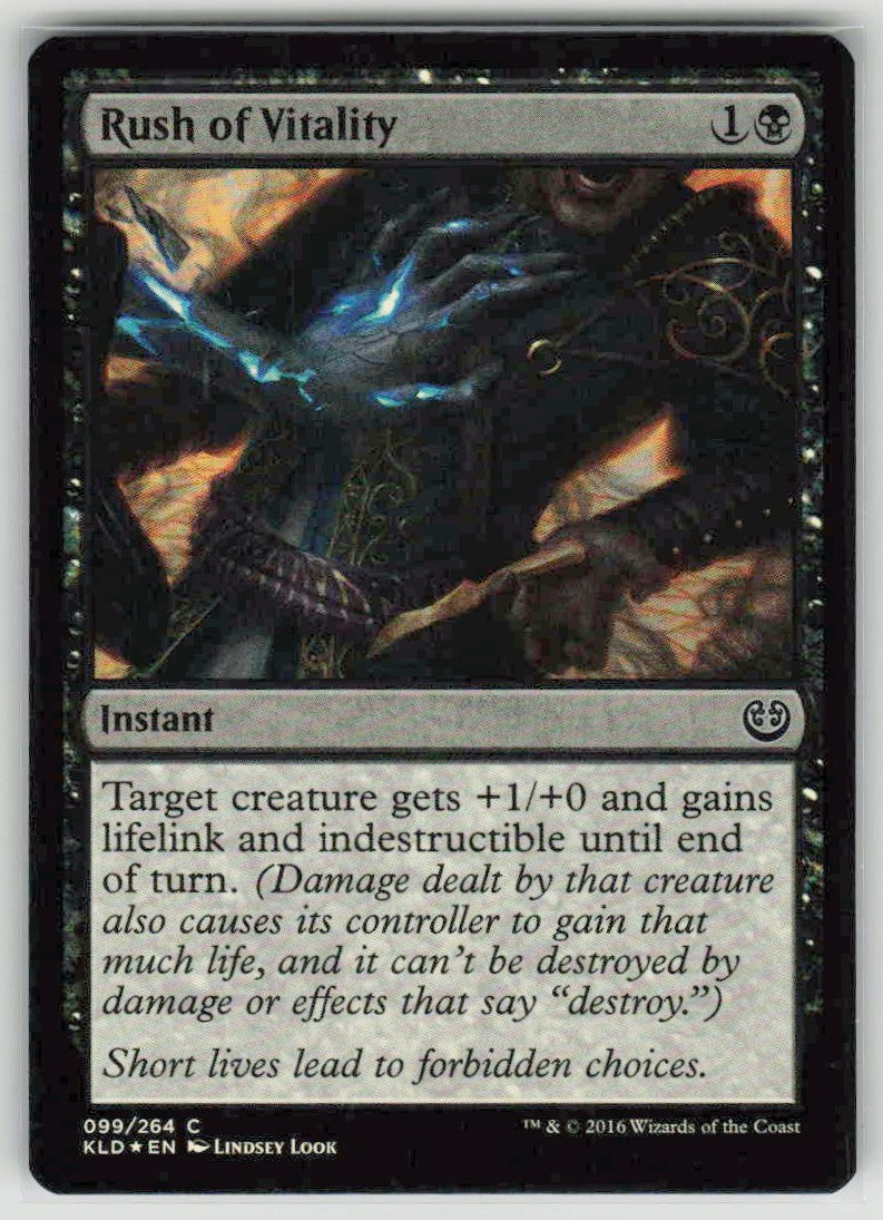 2016 Kaladesh 99 Rush of Vitality