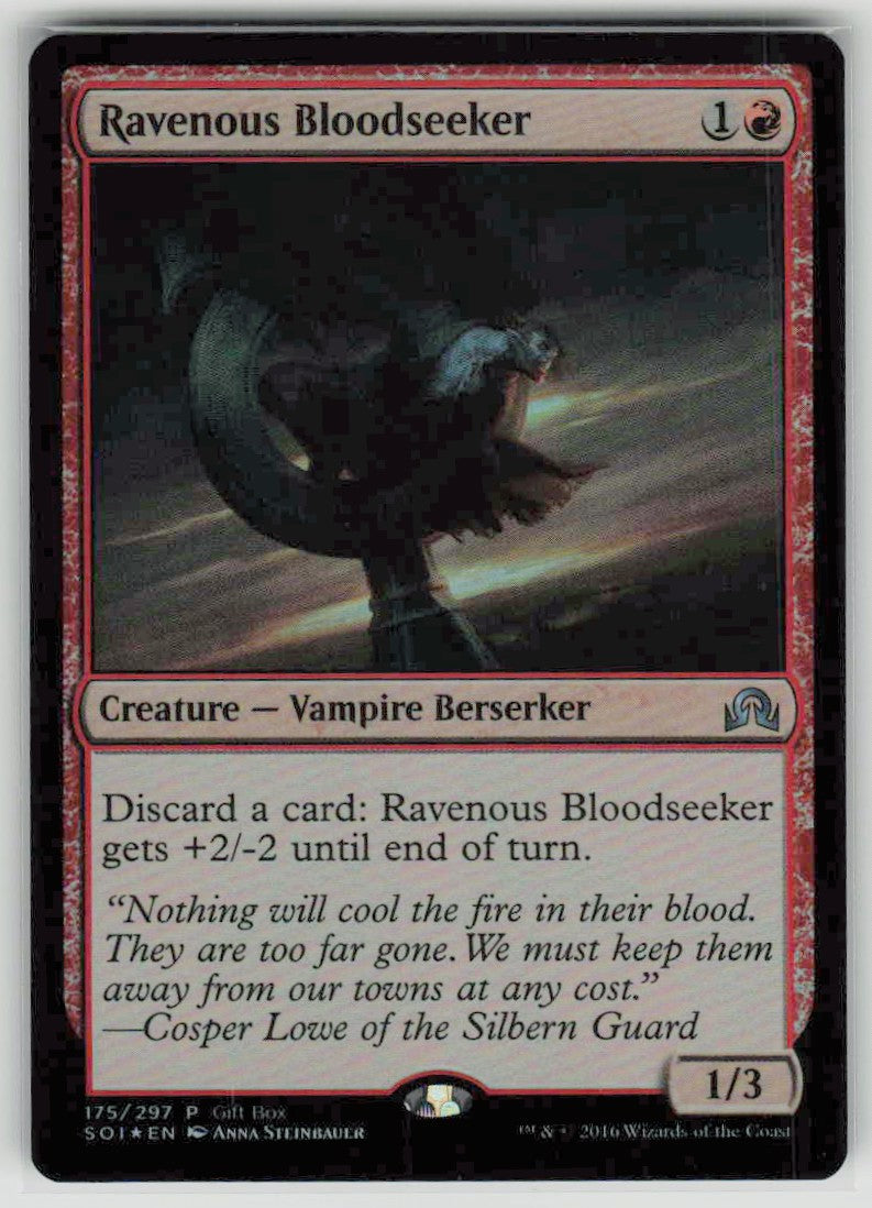 2016 Shadows over Innistrad Promos 175 Ravenous Bloodseeker