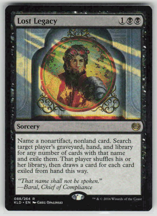 2016 Kaladesh 88 Lost Legacy