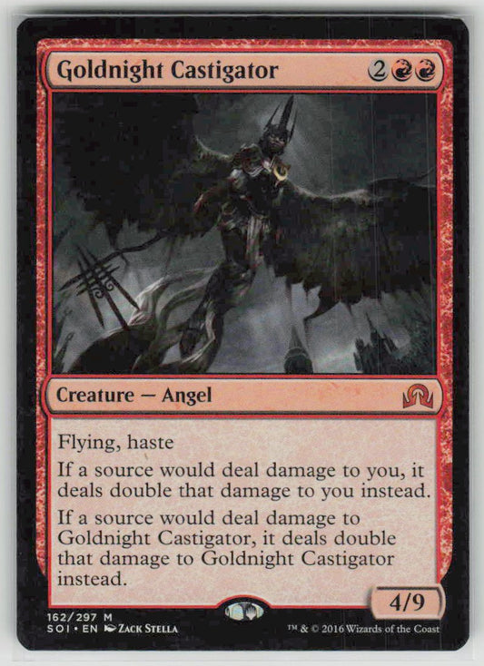 2016 Shadows over Innistrad 162 Goldnight Castigator