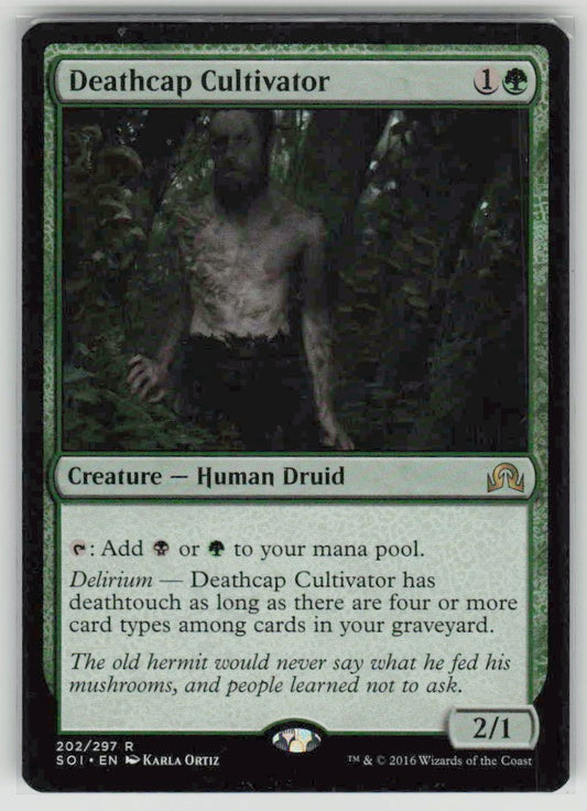 2016 Shadows over Innistrad 202 Deathcap Cultivator