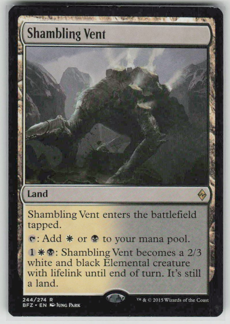 2015 Battle for Zendikar 244 Shambling Vent