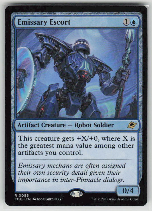 2025 Edge of Eternities 56 Emissary Escort