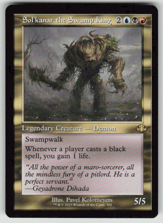 2023 Dominaria Remastered 368 Sol'kanar the Swamp King