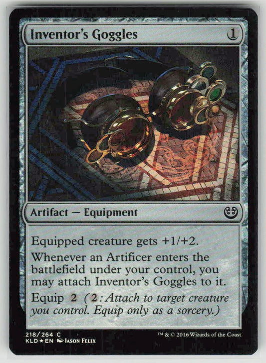 2016 Kaladesh 218 Inventor's Goggles
