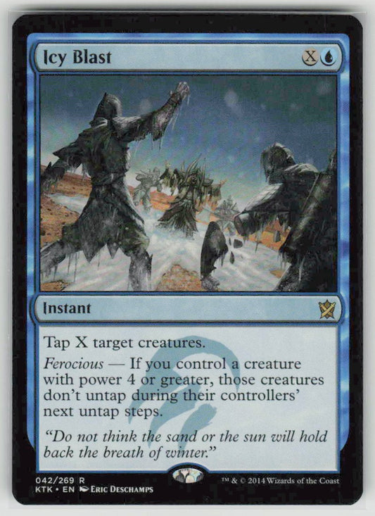 2014 Khans of Tarkir 42 Icy Blast