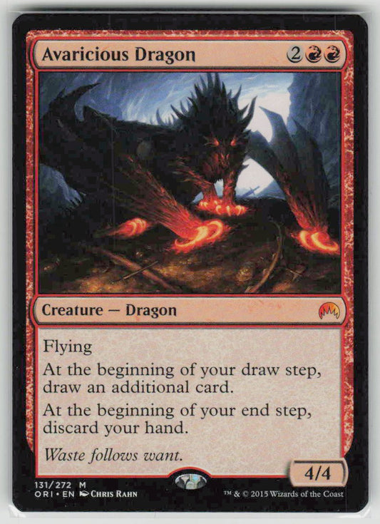 2015 Magic Origins 131 Avaricious Dragon