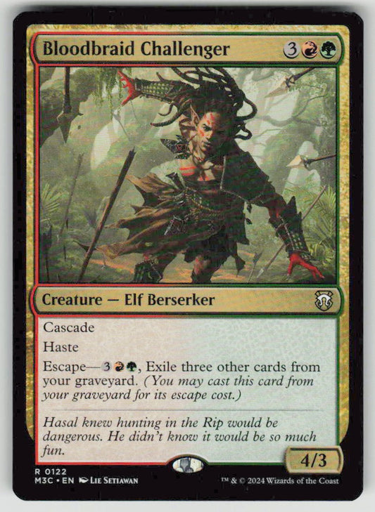 2024 Modern Horizons 3 Commander 122 Bloodbraid Challenger