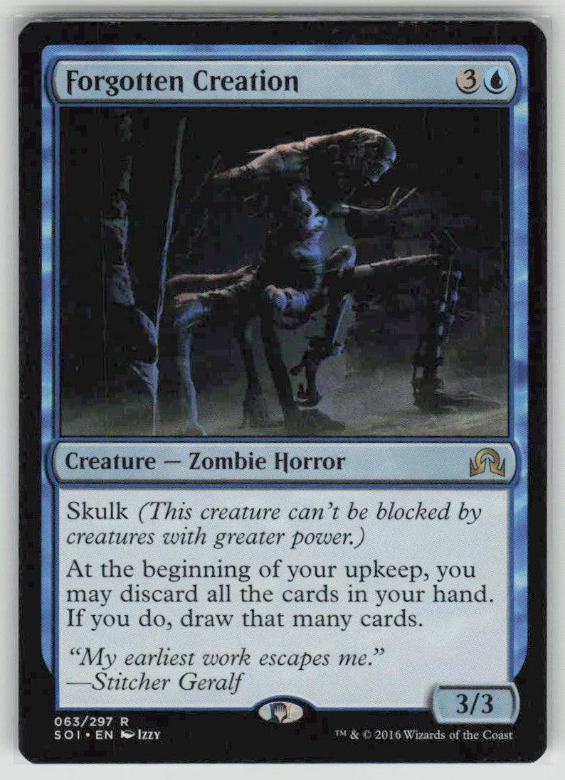 2016 Shadows over Innistrad 63 Forgotten Creation