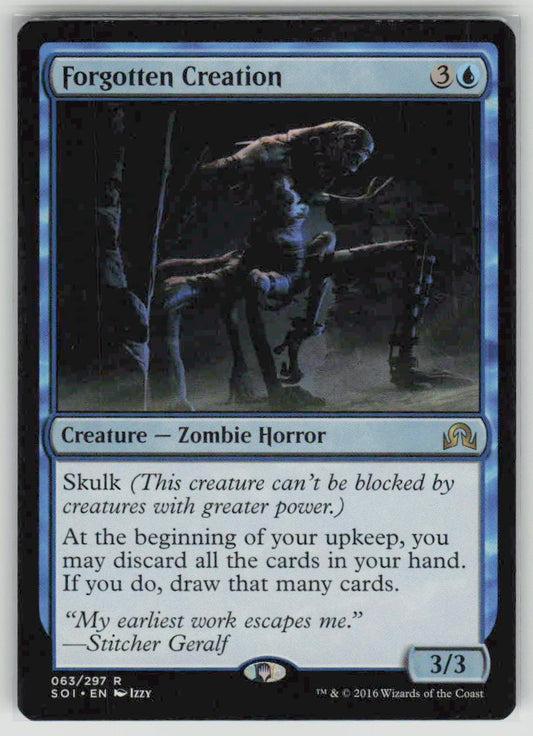 2016 Shadows over Innistrad 63 Forgotten Creation