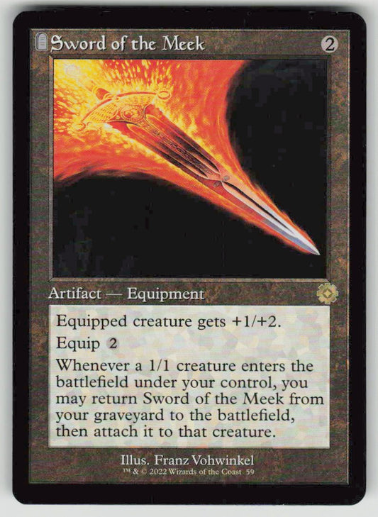 2022 The Brothers' War Retro Artifacts 59 Sword of the Meek