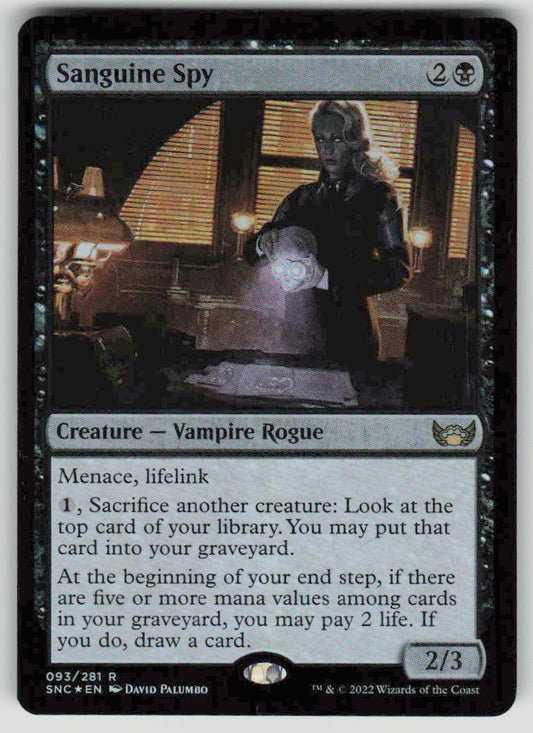 2022 Streets of New Capenna 93 Sanguine Spy